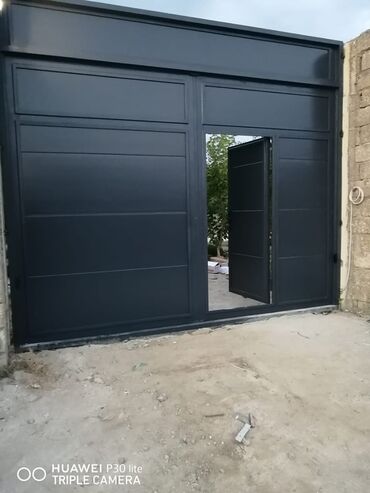 Qapıların quraşdırılması, montajı: 🎯 Avtomatik Dəmir və Jalüz darvazaların sifarişi 📌 Münasib qiymətə — 12