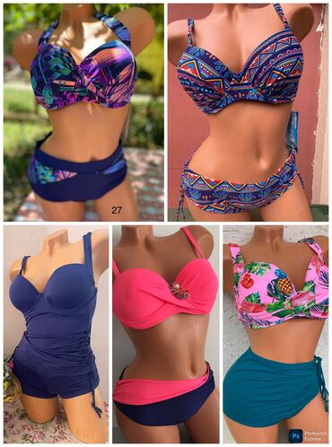 Kupaći kostimi: M, Poliester, bоја - Šareno na lalafo.rs — 7 Kupaći kostimi: M, Poliester, bоја - Šareno — 7