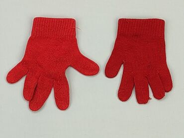 czapki czerwone: Rękawiczki, 16 cm, stan - Zadowalający