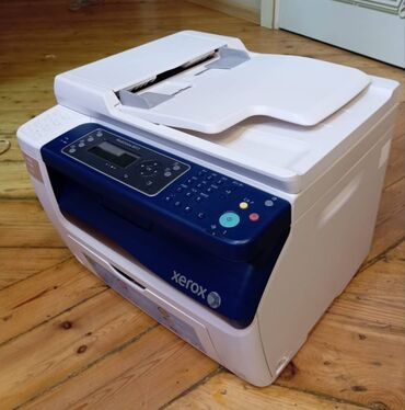 Printerlər: Xerox Work Centre 6015 Rəngli Lazer Printer Kserekopya Skayner üçü