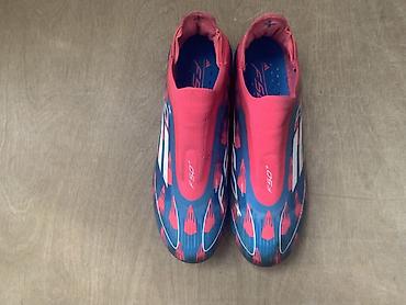 Kişi ayaqqabıları: Adidas F50+ krampon – bağsız, razmer 38 hec bir ciriqi falan yoxdur — 2