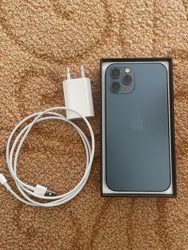 наклейки айфон: IPhone 12 Pro, Б/у, 256 ГБ, Чехол, Кабель, Коробка, 100 %
