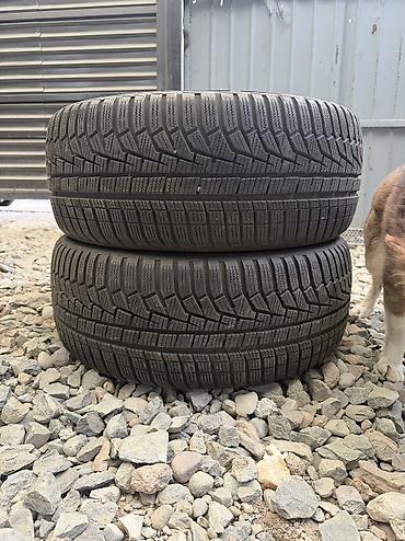 Шины 215 / 50 / R 17, Зима, Б/у, Пара, Легковые, Корея, Hankook