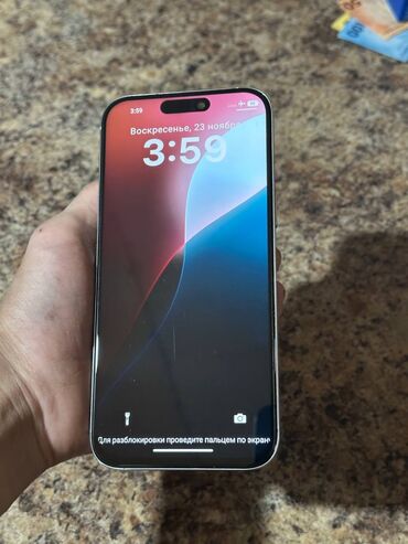 Apple iPhone: IPhone 16 Pro Max, Б/у, 1 ТБ, White Titanium, Чехол, Наушники, Защитное стекло, 100 % — 3