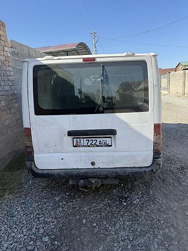 Транспорт ижарасы: Фургон Ford Transit (белый) — пассажиро-грузовой микроавтобус. Жылы — 5