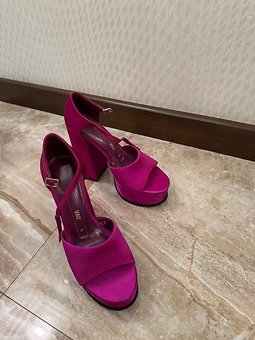 zara duxulari: Zara platforma dabanlı ayaqqabı – 37 ölçü ​ ​Brend: Zara (Orijinal) — 4