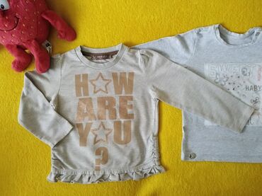 Majice: Okrugli izrez, Dug rukav, 86 — 11