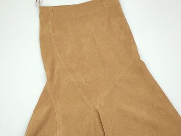 brązowa spódnice plisowane: Spódnica, S, stan - Dobry