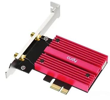 Modemi, ruteri i mrežni uređaji: Cudy AX5400 Wi‑Fi 6E + Bluetooth 5.2 PCIe adapter za desktop računare — 9