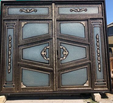 Həyət darvazaları: Salam qiymetler 650manatdan başlayır.Darvazalar rusiya i̇stehsalı olan — 49