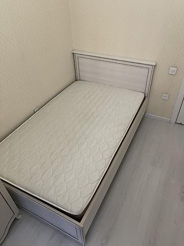Mebel: İşlənmiş, Təknəfərlik çarpayı, Bazasız, Matras ilə, Siyirməsiz — 2