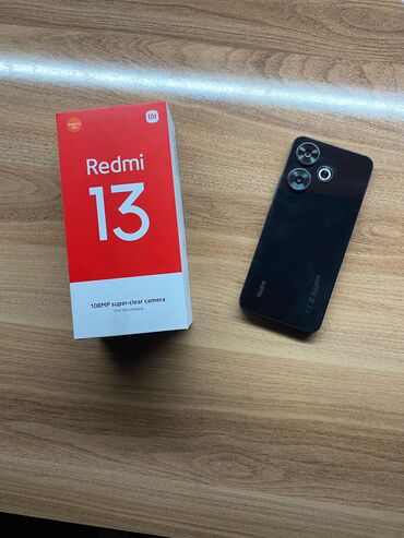 Xiaomi: Xiaomi Redmi 13, 256 GB, rəng - Qara, 
 Barmaq izi