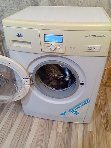 fırınlar: ATLANT 50C104 önyükləməli paltaryuyan maşın - Yük həcmi: 5 kq - Sıxma — 6