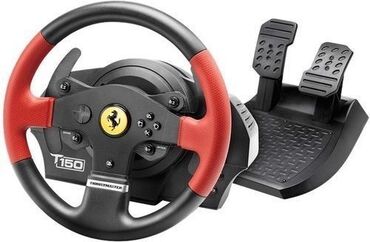 ferrari f355 challenge: Игровой руль, Thrustmaster T150 Ferrari Edition 1080° Все работает