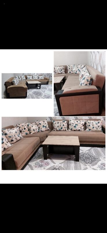 Диваны: Угловой диван, Б/у, Раскладной, С подъемным механизмом