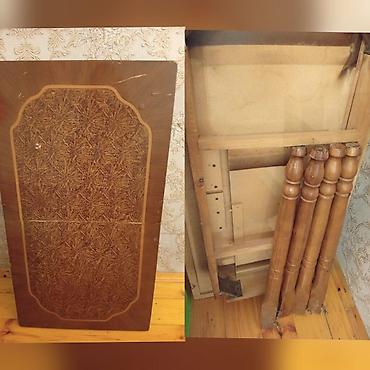 Masalar: İşlənmiş, Kvadrat masa — 1