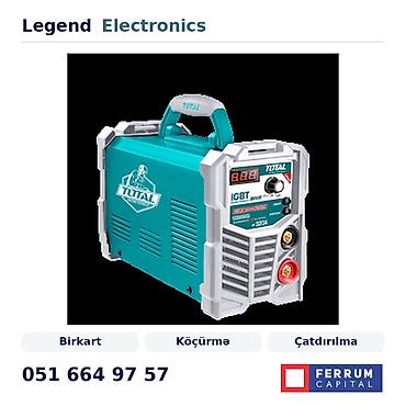 acar yazan: Elan başlığı: Qaynaq inverteri Total TW 23205R/320A Qaynaq inverteri — 1