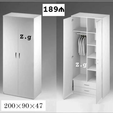 Dolablar: Yeni, Açılan, 3 qapılı Düz dolab, Qarderob, paltar dolabı, Azərbaycan — 8
