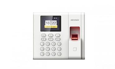 3d scaner: İş vaxtının hesablanması terminalı "Hikvision DS-K1A8503EF"Təsvir: İş — 2