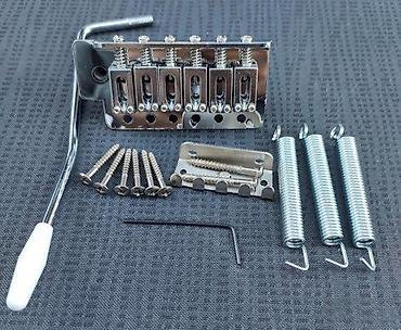 bas gitara cena: TREMOLO STRAT CHROME - KOMPLET BRIDGE | Slanje po dogovoru ili lično — 4