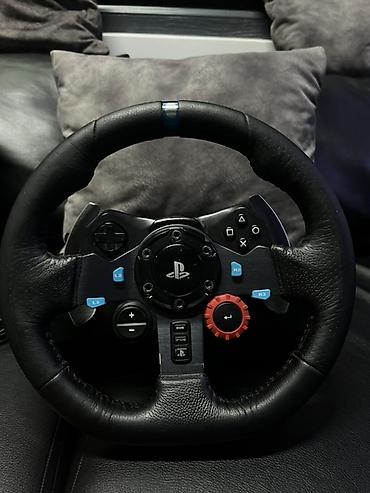 руль для playstation 4: Игровой руль Logitech G29 Driving Force с педальным блоком - — 1