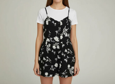 new yorker kombinezon czarny damski: Urban Outfitters, Комбінезон жіночий, розмір XS