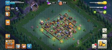 İT, komputerlər, əlaqə: Clash of Clans hesabı – inkişaf etmiş əsas kənd və güclü qəhrəmanlar — 10
