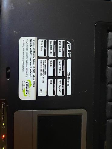 dvd satisi: ASUS X5950SL seriyalı 15.4" noutbuk Xüsusiyyətlər: - Ekran: 15.4" — 2