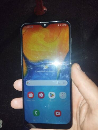 Samsung: Samsung A20s, 32 GB, rəng - Qara, Sensor