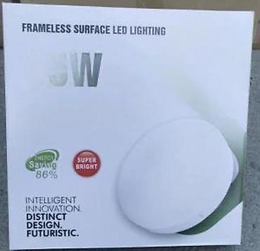 Rasveta: LED Paneli. Sa plavim svetlom ring paneli i centralno svetlo 6500K — 14