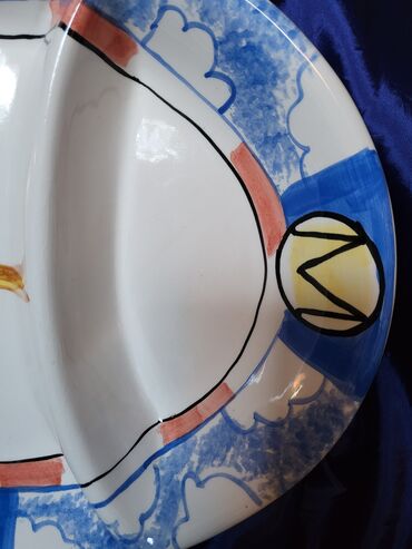 Ostalo posuđe: Oval nov Dipinta a Mano rucno oslikan pa glaziran,Sicilija 1970g+ — 4