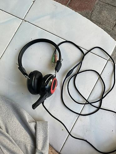 lalafo komputer: INTEX simli qulaqlıq-mikrofon (headset) - Bağlantı: 3.5 mm audio jack — 3