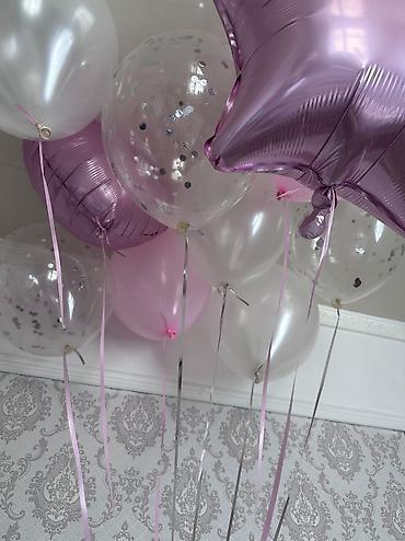 Организация мероприятий: Воздушные шары и готовые наборы для оформления праздников. - Гелиевые — 1