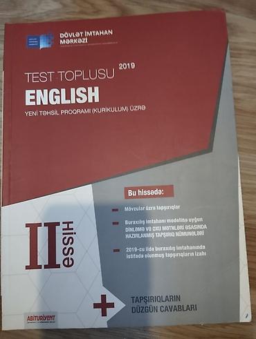 Test Toplusu – English II Hissə”
yaxsi veziyyetdedir, ici yazilmayib lalafo.az -da Test Toplusu – English II Hissə”
yaxsi veziyyetdedir, ici yazilmayib