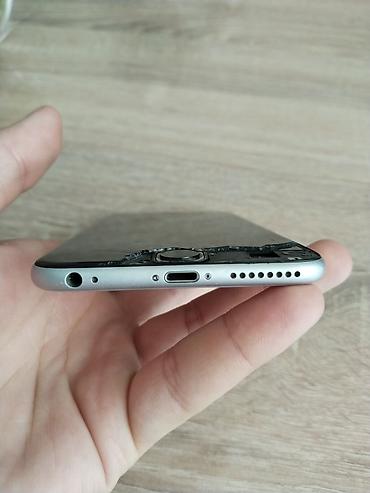 tab a9: IPhone 6s Plus, 128 GB, Gümüşü, Qırıq — 6