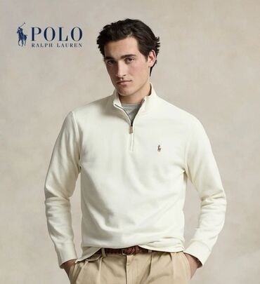 национальные головные уборы: Эркектердин толстовкасы, L (EU 40), XL (EU 42), Polo Ralph Lauren, Жаңы, түсү - Ак, Өзү алып кетүү, Акысыз жеткирүү, Акылуу жеткирүү