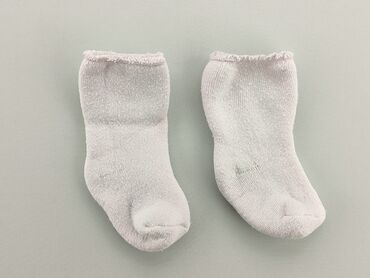 długie różowe skarpety: Шкарпетки, 16–18, стан - Задовільний