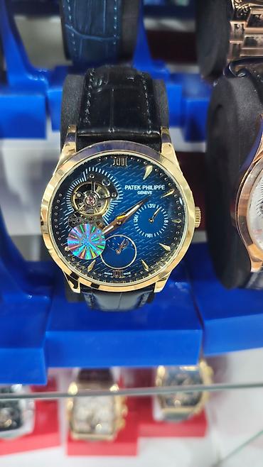 3d saat: Patek Philippe tərzində kişi qol saatları – klassik və elegant dizayn — 4