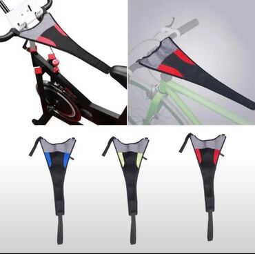 велосипед сумка: Велосипедная защита от пота, сетка-уловитель, эластичный ремень для