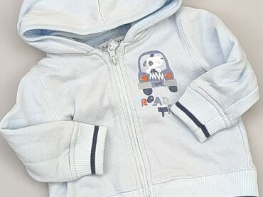 sweterek na szydełku dla niemowlaka: Bluza, 3-6 m, stan - Dobry