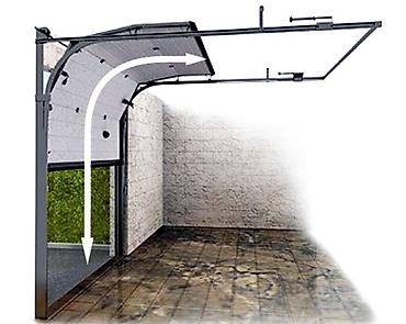 Секционные ворота: Секционные ворота и калитки из сэндвич‑панелей - Тип: подъемные — 10