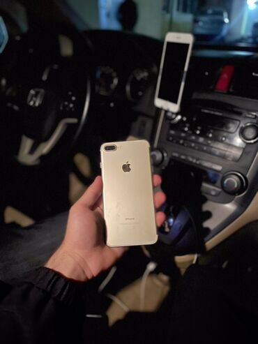 ayfon 7 plus: IPhone 7 Plus, 128 GB, Qızılı, Barmaq izi, Simsiz şarj