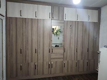 standing mirror: Шифоньер, шкаф для одежды, Б/у, Прямой, ЛДСП — 1
