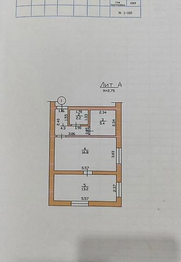 Продажа квартир: 2 комнаты, 42 м², Сталинка, 1 этаж, Старый ремонт — 8
