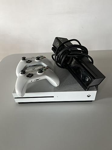 xbox wireless: Xbox One S + Kinect + 2 беспроводных геймпада Комплектация: - игровая — 2