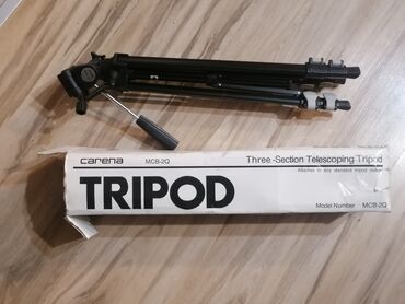 Ostala foto i video oprema: Carena MCB-20 tripod – teleskopski stativ sa tri sekcije - — 6