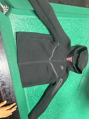 худи мужской: Nike Tech Fleece худи на молнии с капюшоном, черное можем договориться — 1