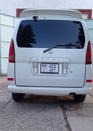 Nissan: Nissan Serena: 2000 г., 2 л, Вариатор, Газ, Минивэн