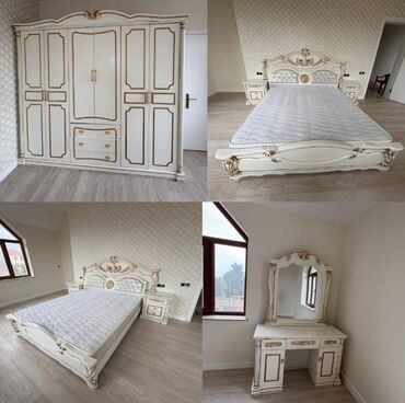 принимаем старую мебель: Двуспальная кровать, Шкаф, Трюмо, 2 тумбы, Б/у