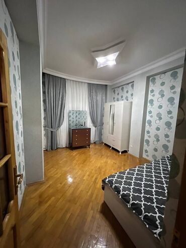 Uzunmüddətli kirayə mənzillər: Nizami rayonu,Xalqlar mtrosu,Serhedçinin yanında,3 otaqlı,təmirli — 5